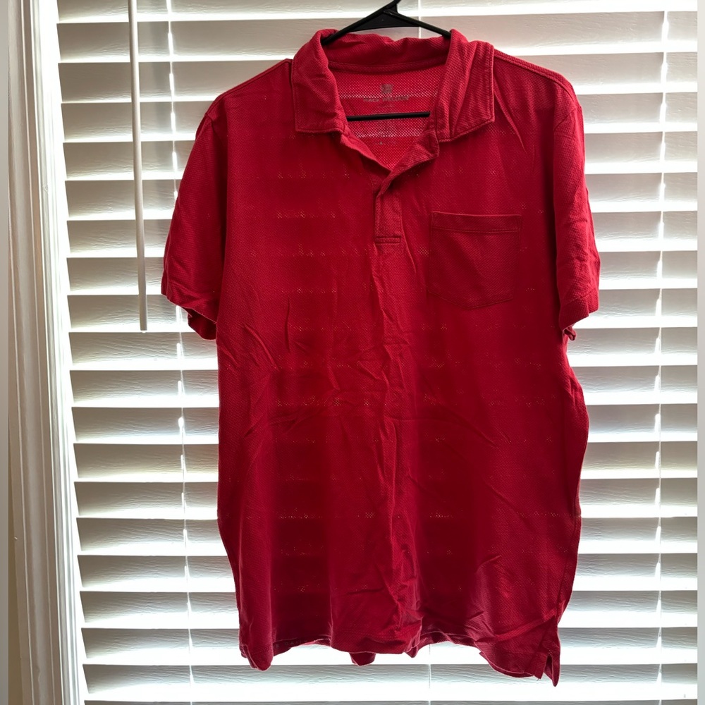 Mack Weldon Red Polo
